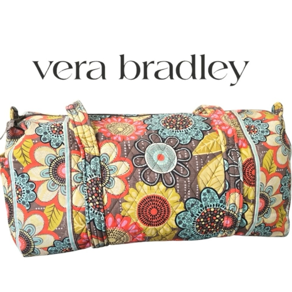 Vera Bradley Flower Shower Small Duffel